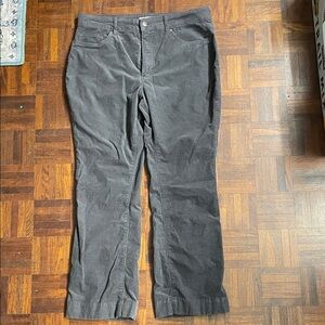 Gray Corduroy Pants